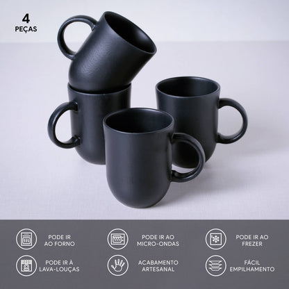 Matte Black Mug