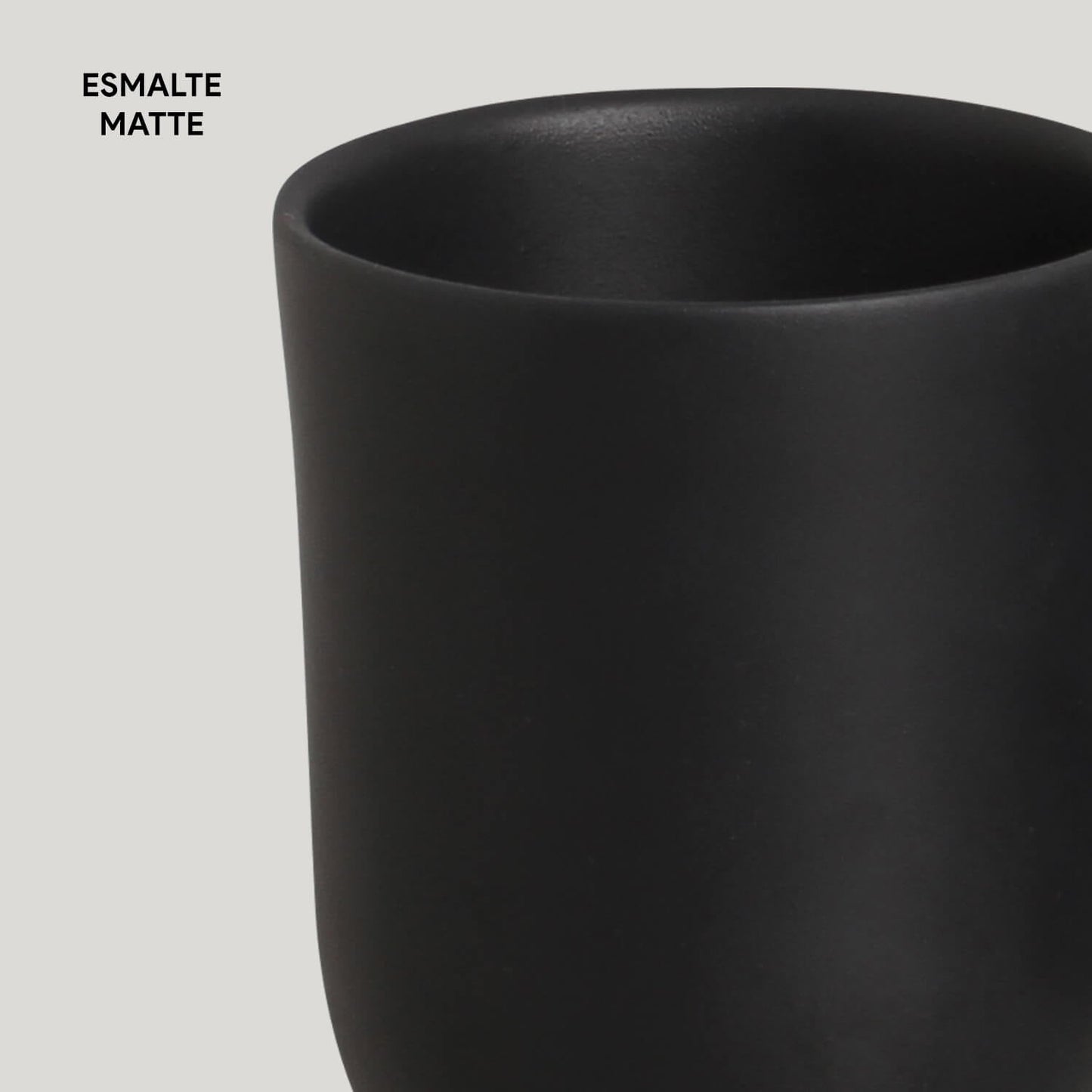 Matte Black Mug