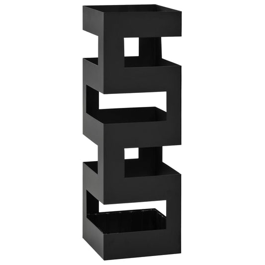 NNEVL Umbrella Stand Tetris Steel Black-0