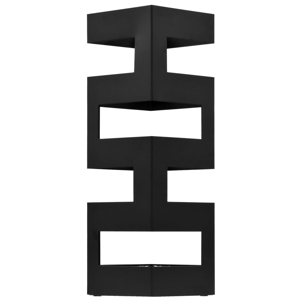 NNEVL Umbrella Stand Tetris Steel Black-1