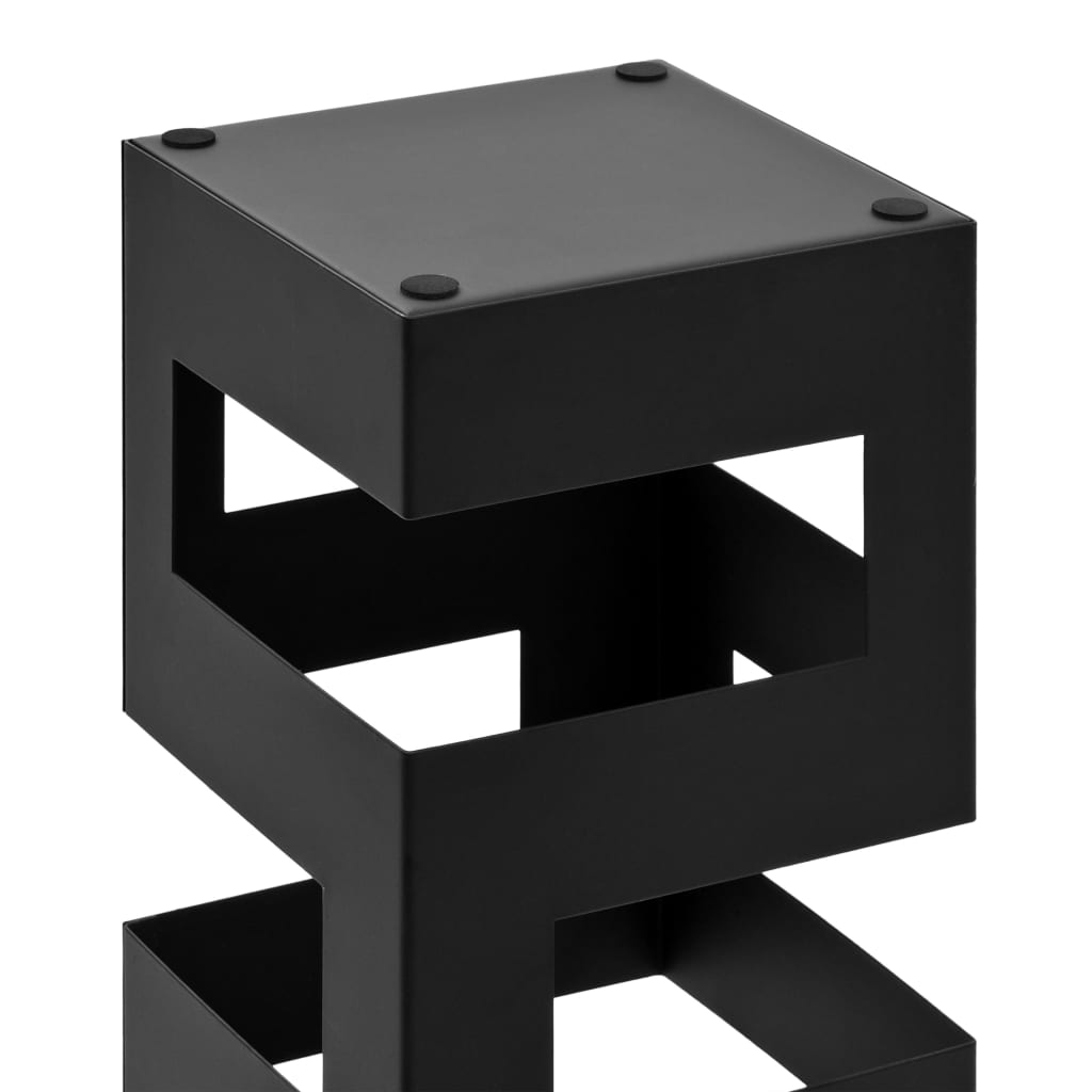 NNEVL Umbrella Stand Tetris Steel Black-3