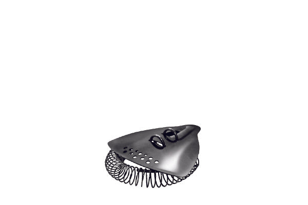 Barray 4.75" Strainer - Black-0