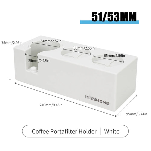 Coffee Tamping Station Distributor Tamper Set For 51mm 54mm 58mm