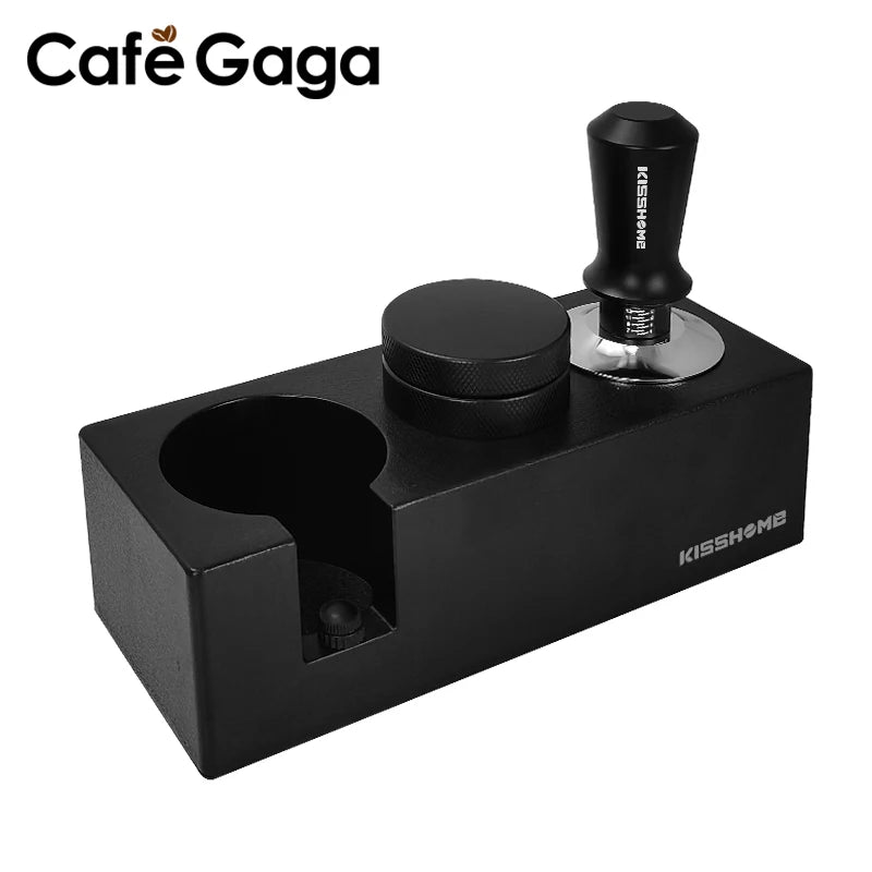 Coffee Tamping Station Distributor Tamper Set For 51mm 54mm 58mm