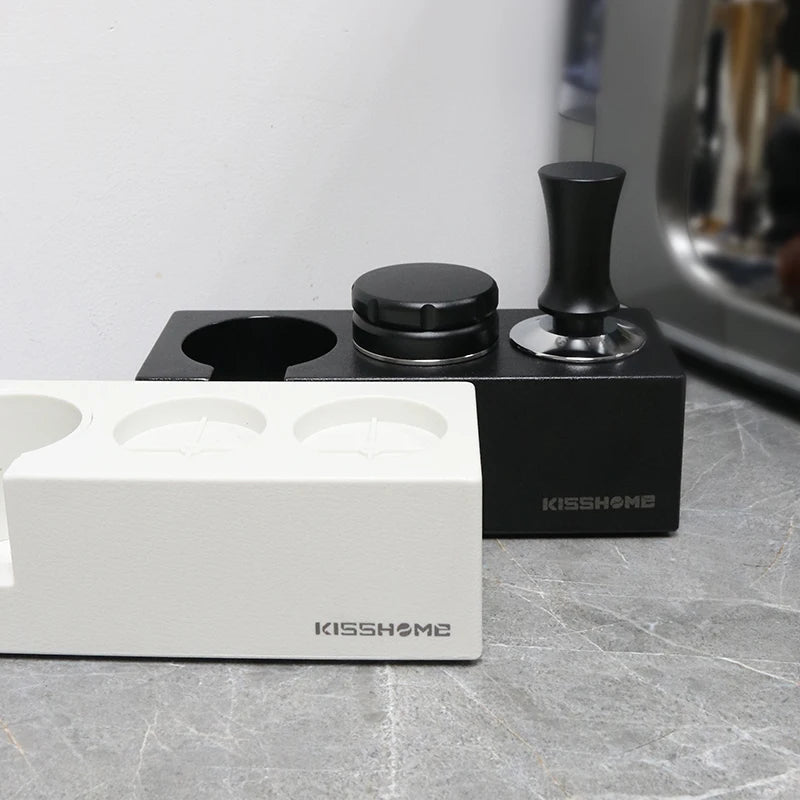 Coffee Tamping Station Distributor Tamper Set For 51mm 54mm 58mm