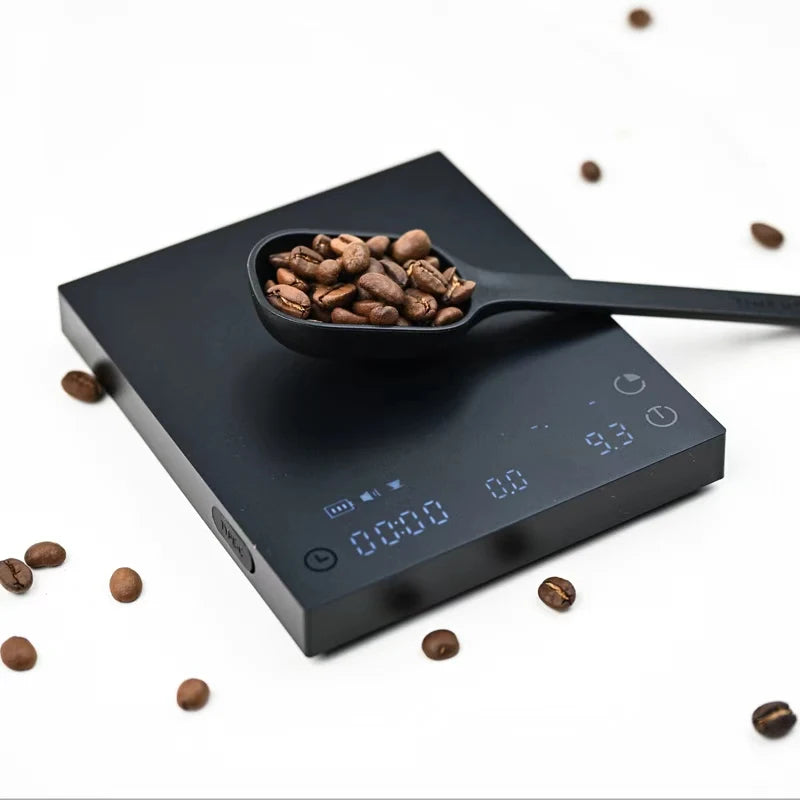 TIMEMORE Basic 3 Black Mirror Pour Over Coffee Scale Espresso