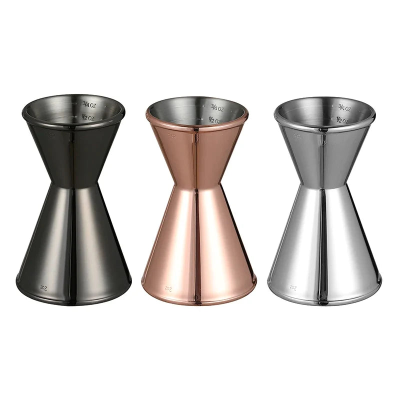 Cocktail Jigger Double Wall 1OZ/2OZ-0