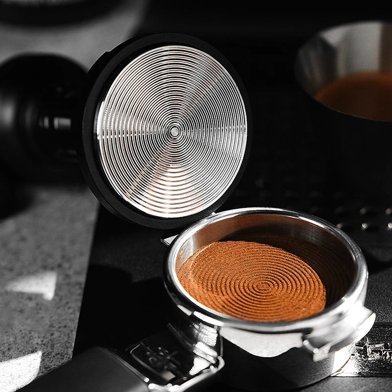 MHW-3BOMBER 51/53/58mm Coffee Tamper Spring Loaded Espresso Tamper