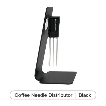 Coffee Tamping Station Distributor Tamper Set For 51mm 54mm 58mm