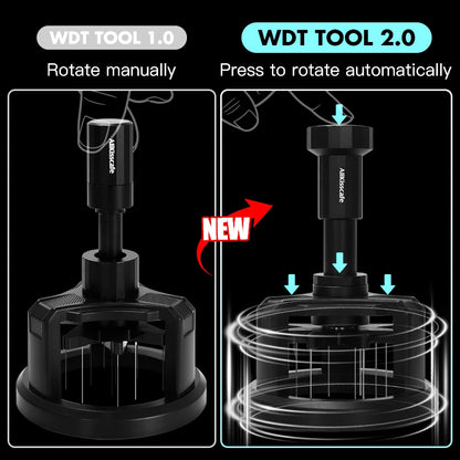 Alikisscafe WDT Tools Rotary Coffee Stirrer Needle Distributor 51mm