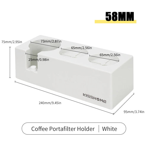 Coffee Tamping Station Distributor Tamper Set For 51mm 54mm 58mm