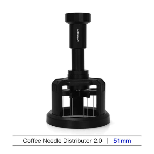 Alikisscafe WDT Tools Rotary Coffee Stirrer Needle Distributor 51mm