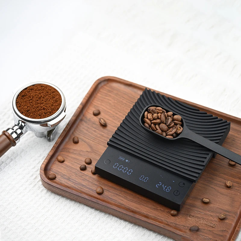TIMEMORE Basic 3 Black Mirror Pour Over Coffee Scale Espresso
